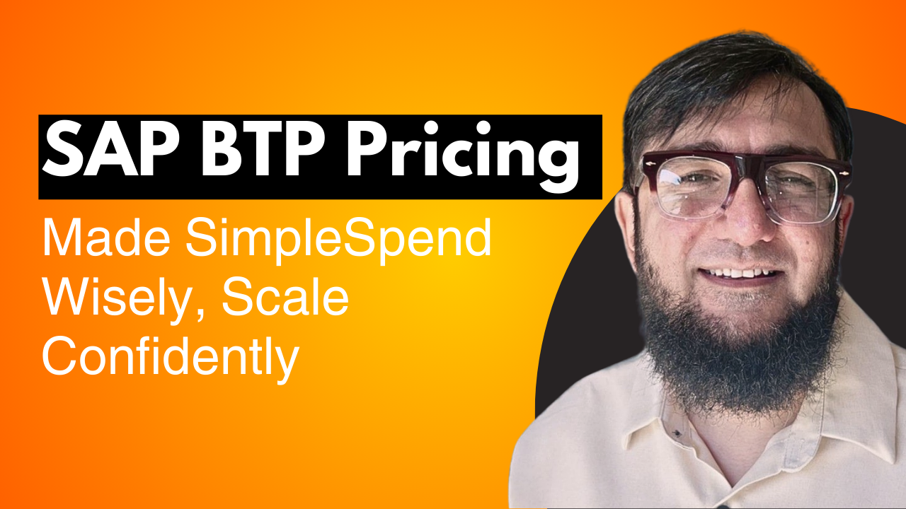 Simplifying SAP BTP Pricing for Better Spending
