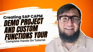 Creating SAP CAPM