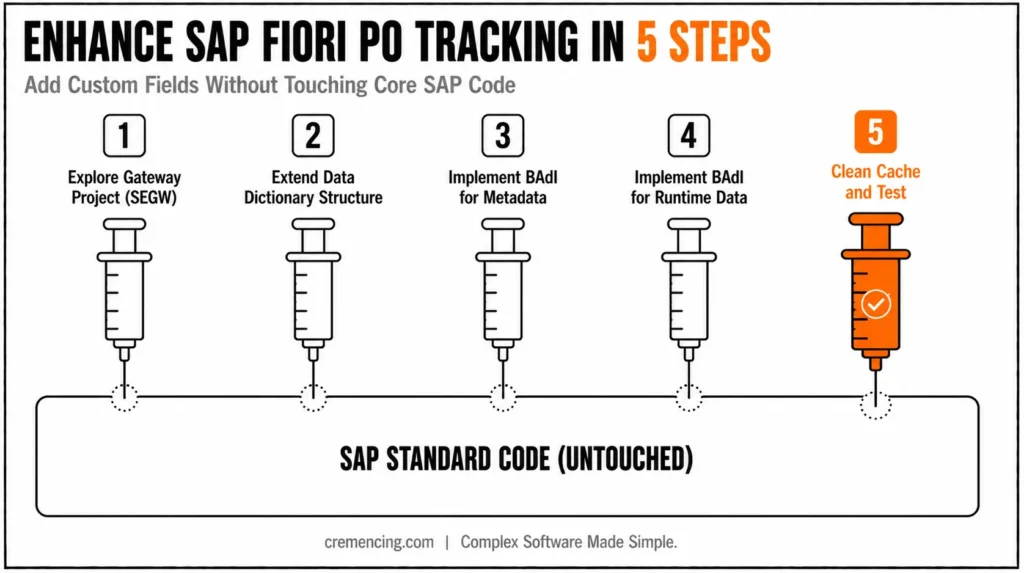 Five steps to enhance PO tracking.