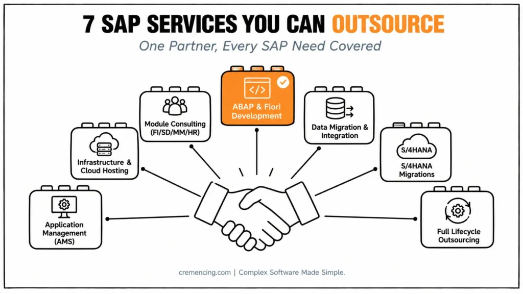Seven SAP services to outsource.