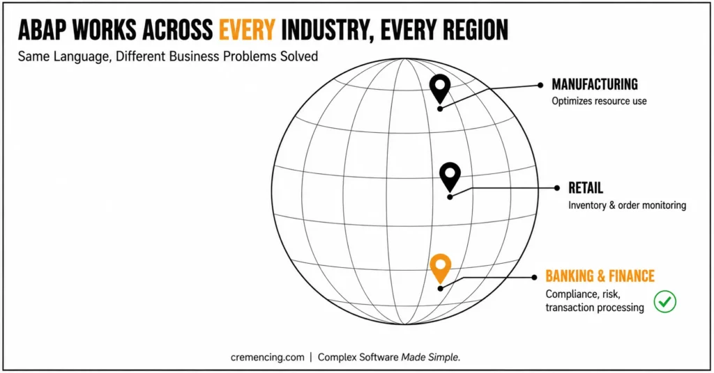 Global ABAP industry applications.