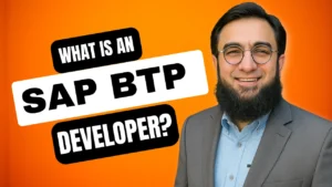 SAP BTP Developer