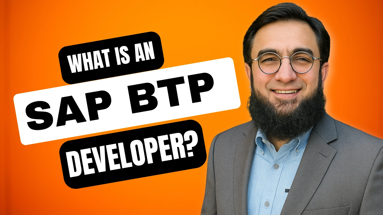 SAP BTP Developer