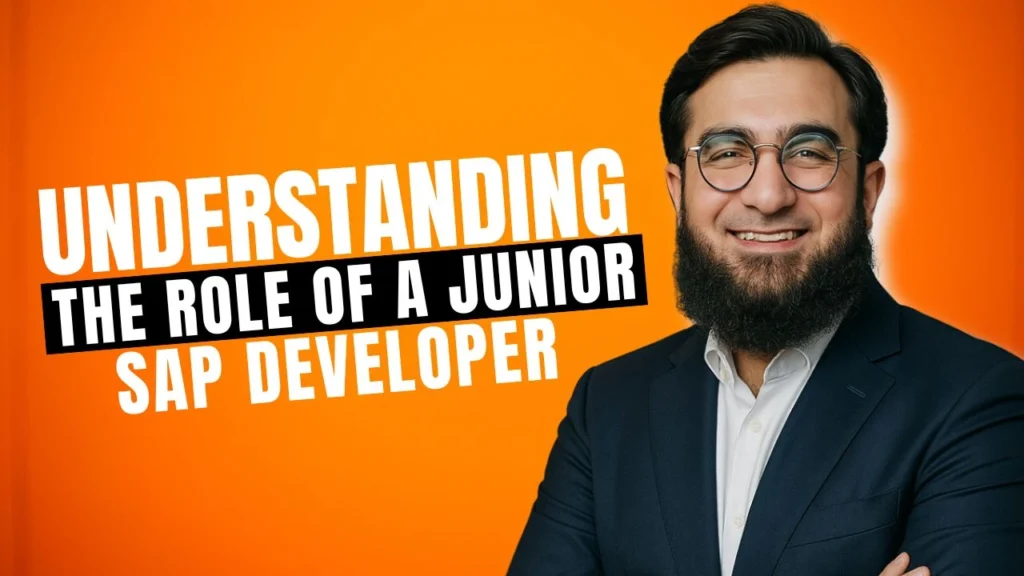 Understanding the Role of a Junior SAP Developer