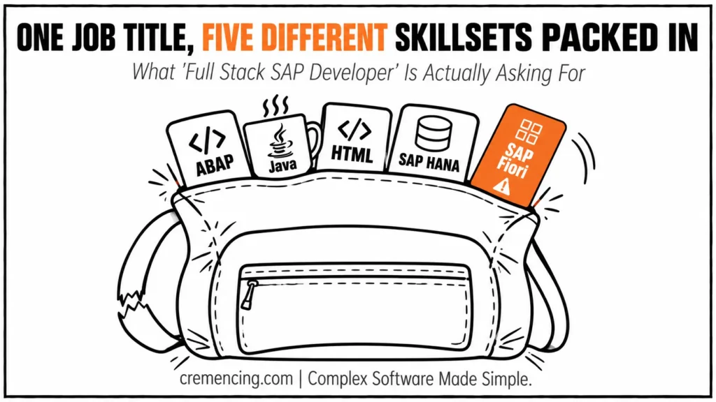 Full stack SAP developer skillsets.