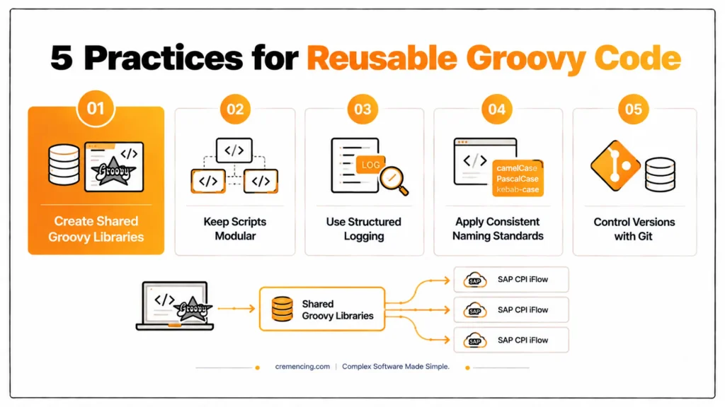Advanced SAP CPI Groovy Patterns: Modularization, POGO, and Enterprise Development Practices