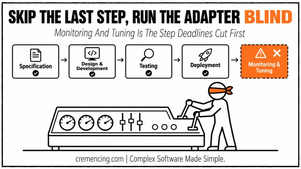 Skipping adapter monitoring and tuning.