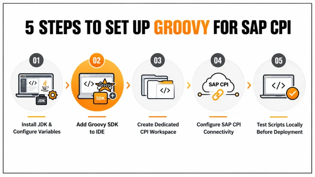 Groovy IDE Setup for SAP CPI Development: Complete Development Environment Guide