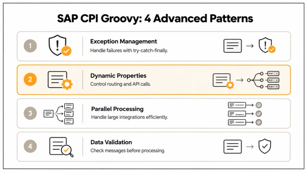 Groovy Script Tutorial for SAP CPI Developers: From Basics to Advanced Integration Patterns