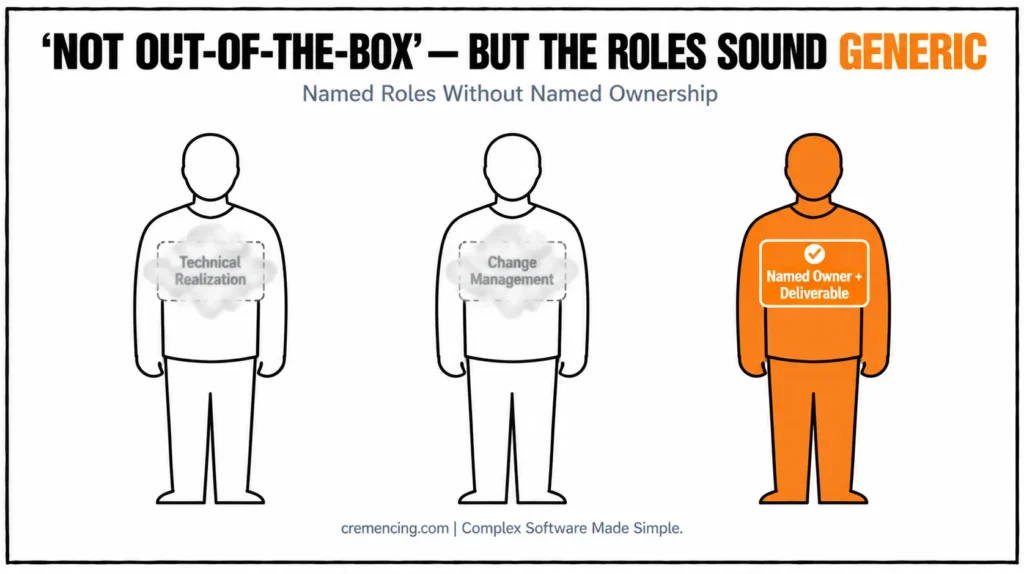 Generic roles without named ownership.