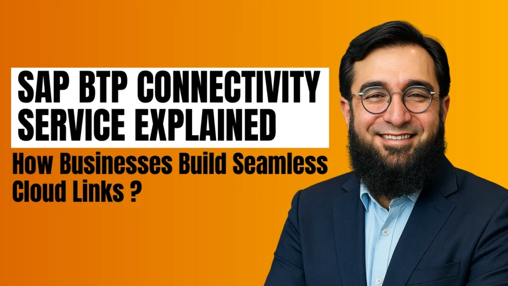 SAP BTP Connectivity Service