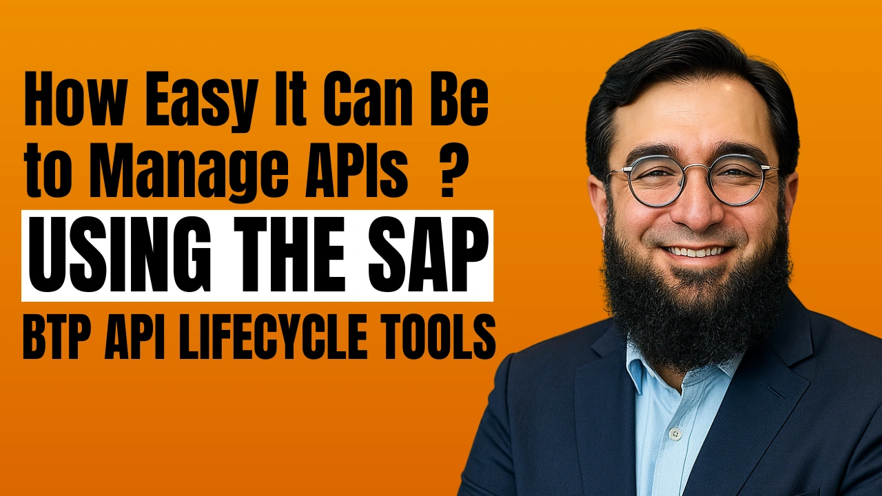 How Easy It Can Be to Manage APIs Using the SAP BTP API Lifecycle Tools
