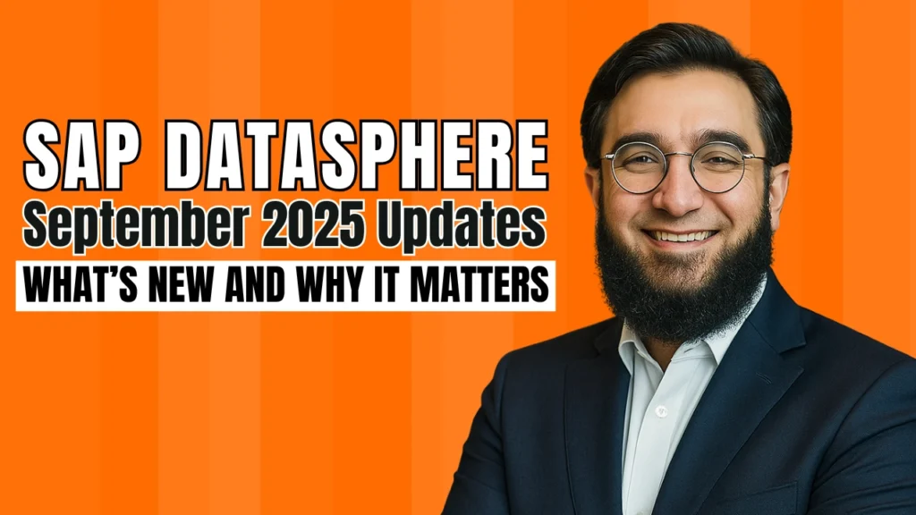SAP Datasphere 2025 Release