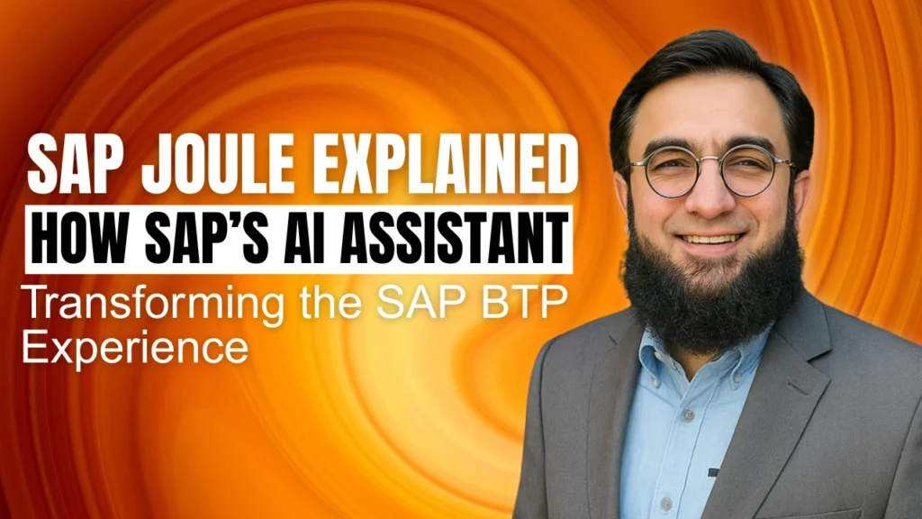 SAP Joule Explained How SAP’s AI Assistant Is Transforming the SAP BTP SAP Joule Explained How SAP’s AI Assistant Is Transforming the SAP BTP ExperienceExperience