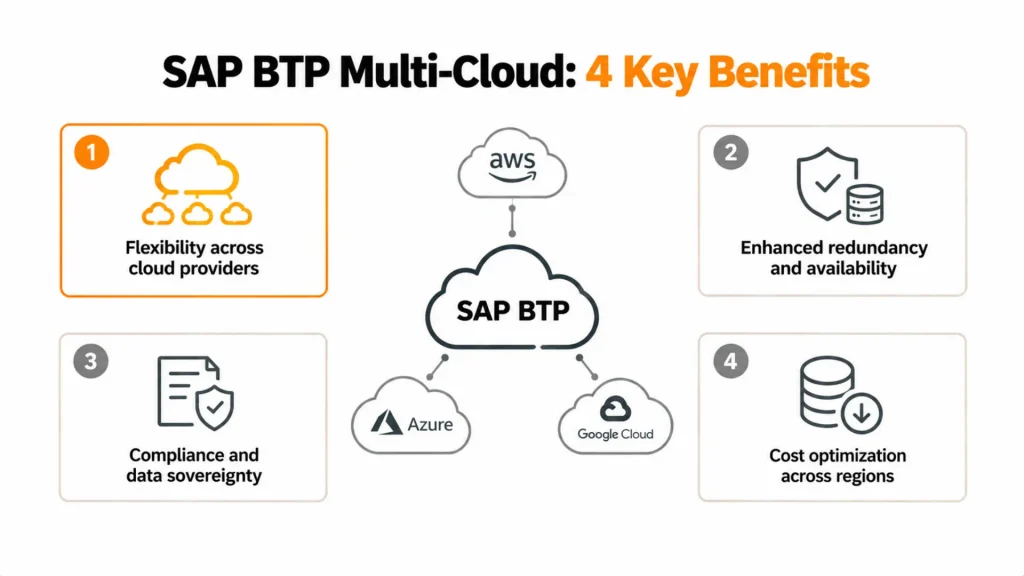 The SAP BTP Multi-Cloud Strategy: Why Running on AWS, Azure and Google Cloud Makes Sense