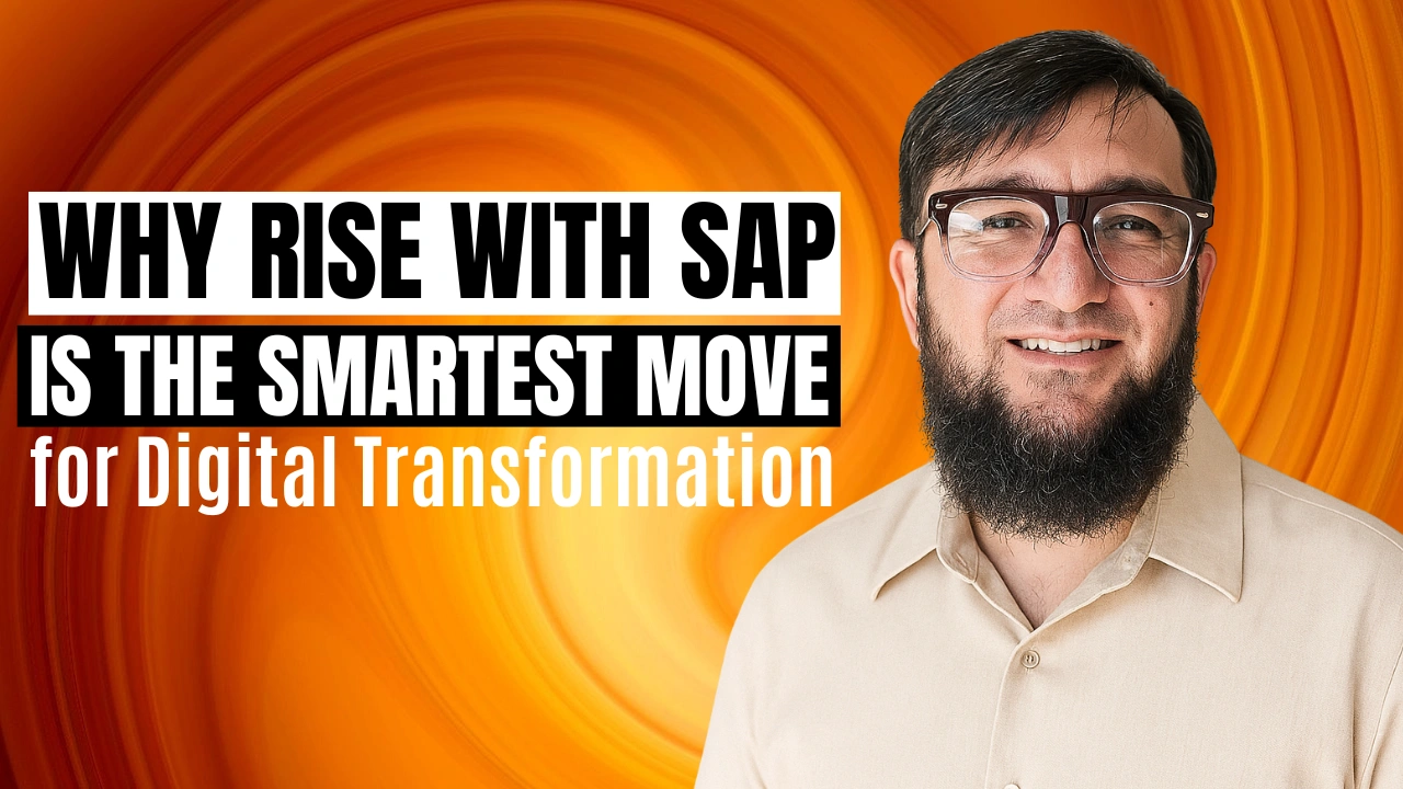 Why RISE with SAP Is the Smartest Move for Digital Transformation