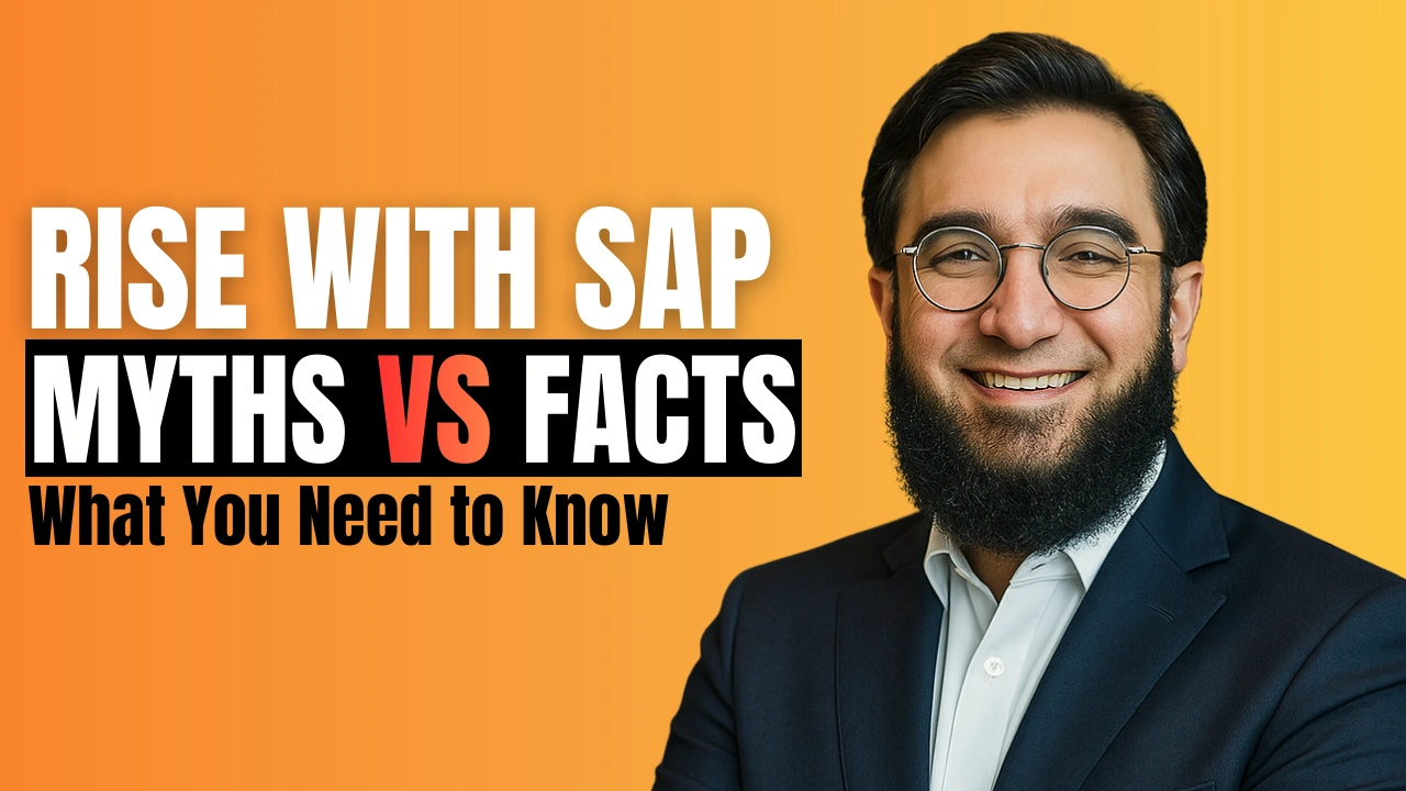 RISE with SAP Myths vs Facts What You Need to Know
