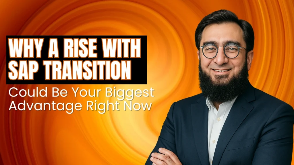 Why a RISE with SAP Transition Could Be Your Biggest Advantage Right Now