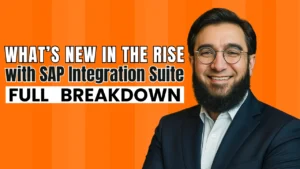 What’s New in the RISE with SAP Integration Suite – Full Breakdown