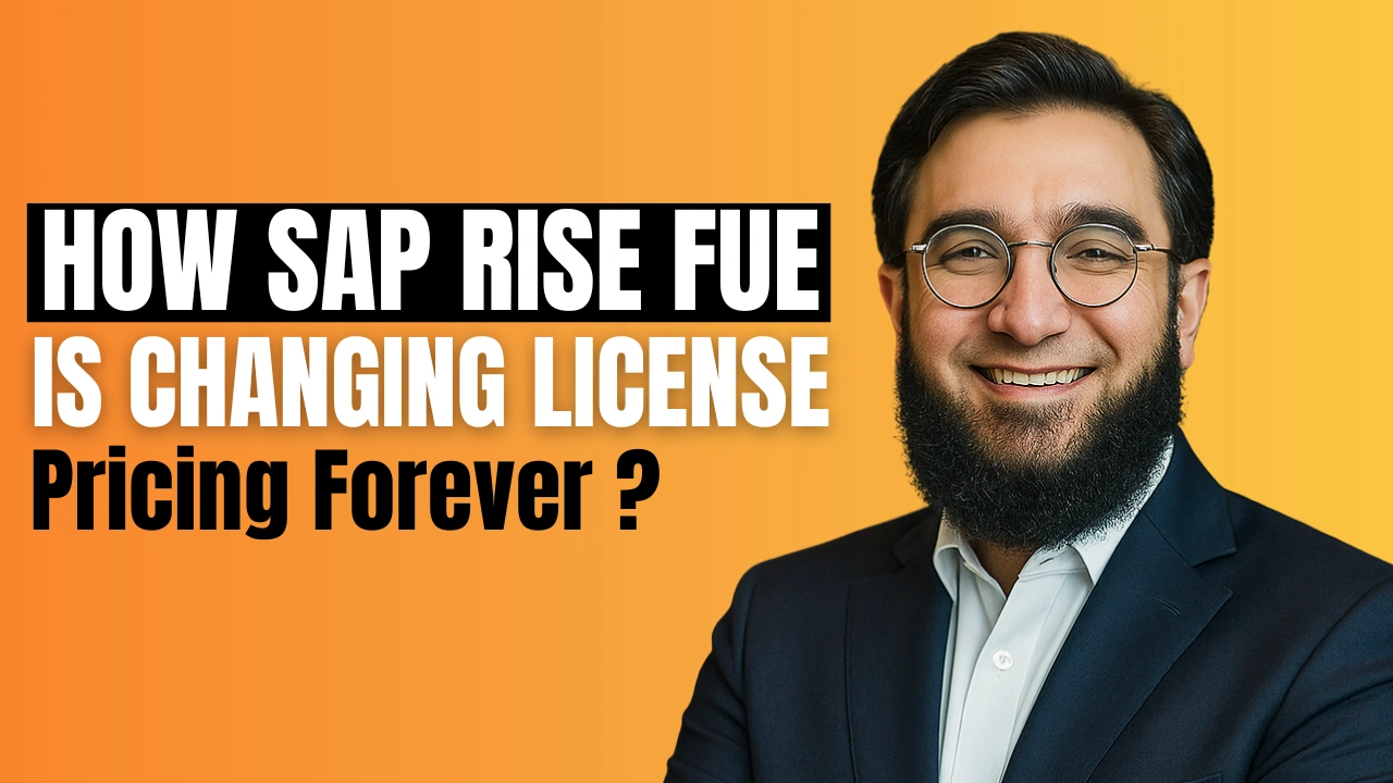 How SAP RISE FUE Is Changing License Pricing Forever