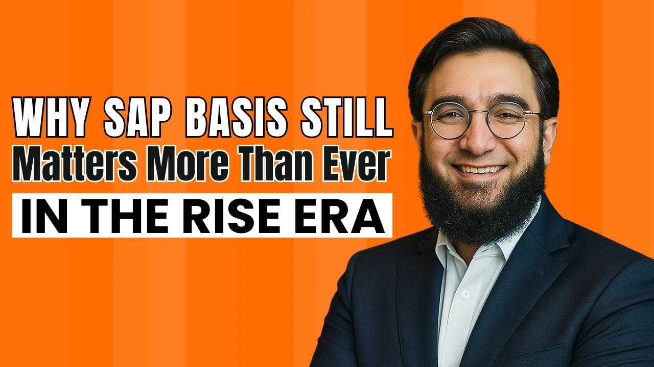 Why SAP Basis Still Matters More Than Ever in the RISE Era