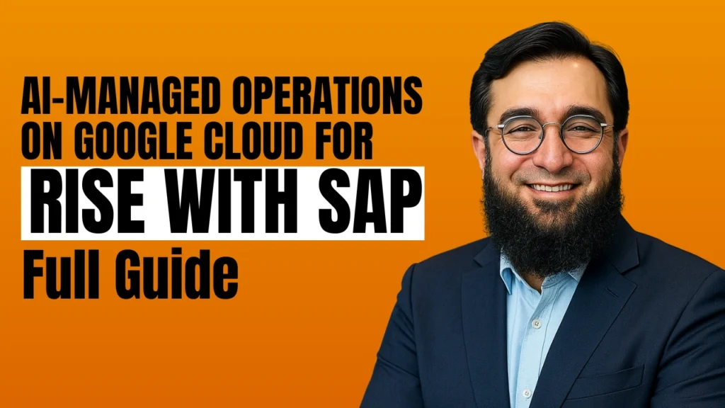 SAP RISE AI managed operations