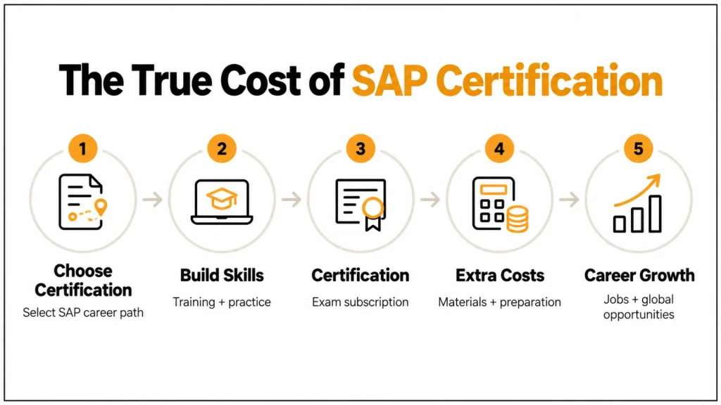 How much does it cost to get SAP certified?