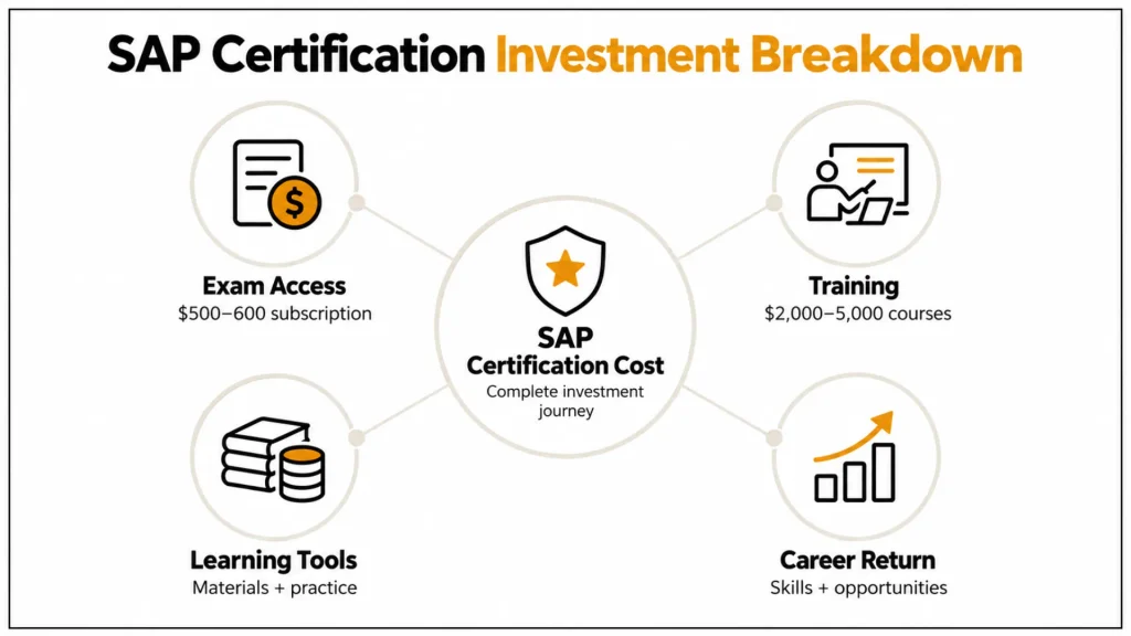 How much does it cost to get SAP certified?
