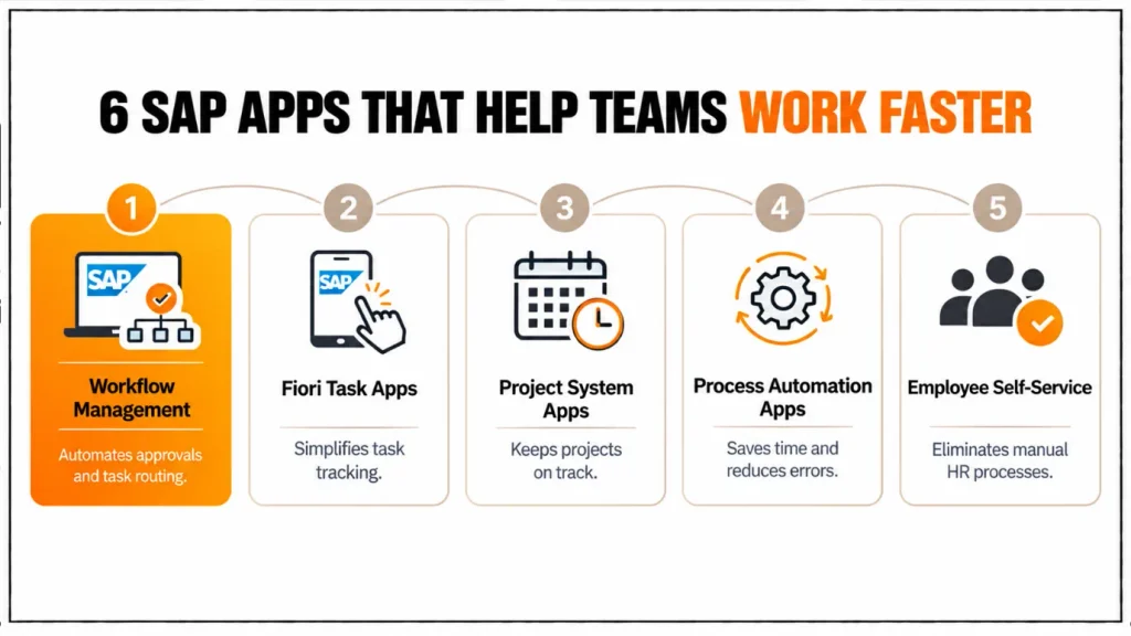 6 SAP Apps That Help Teams Finish Tasks Faster Without Extra Effort