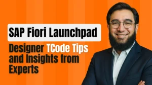 SAP Fiori Launchpad Designer TCode Tips and Insights from Experts