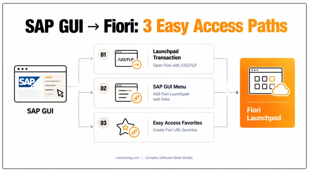 Smoothly Move from SAP GUI to Fiori with Proven Practices for Professionals