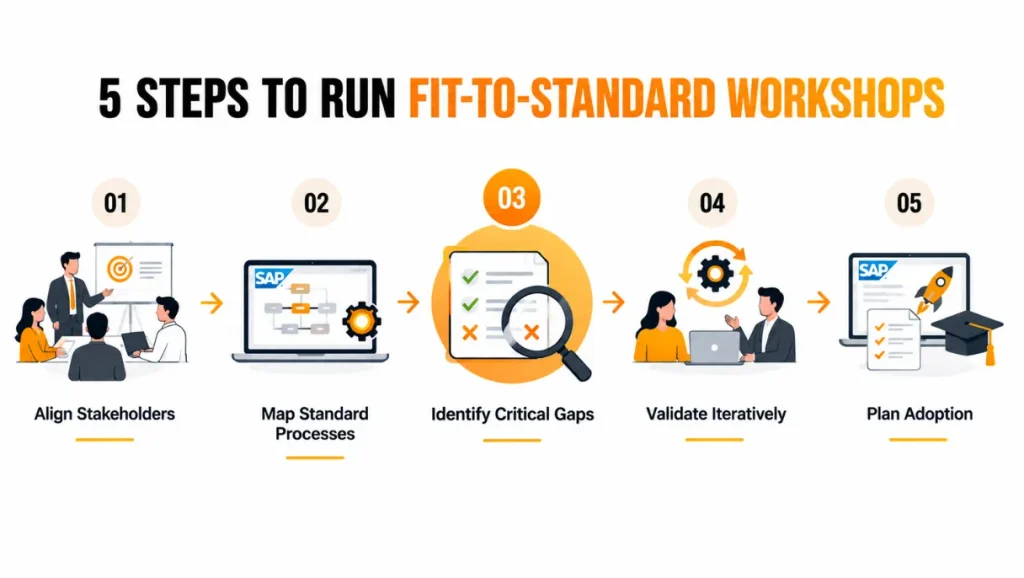 How to Run SAP Fit-to-Standard Workshops That Actually Drive Adoption
