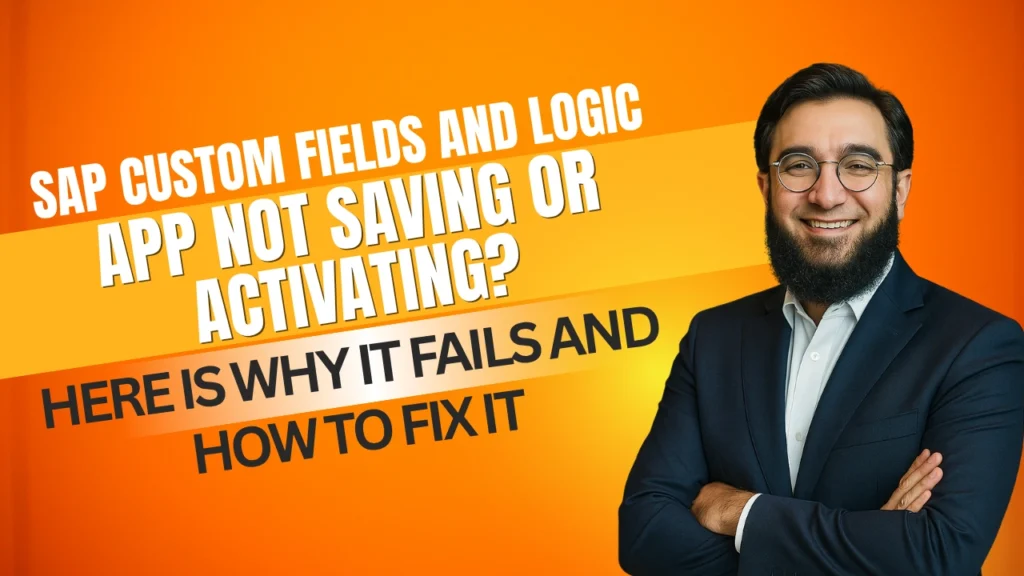 SAP Custom Fields Missing After Transport? Here Is Why It Happens and How to Fix It