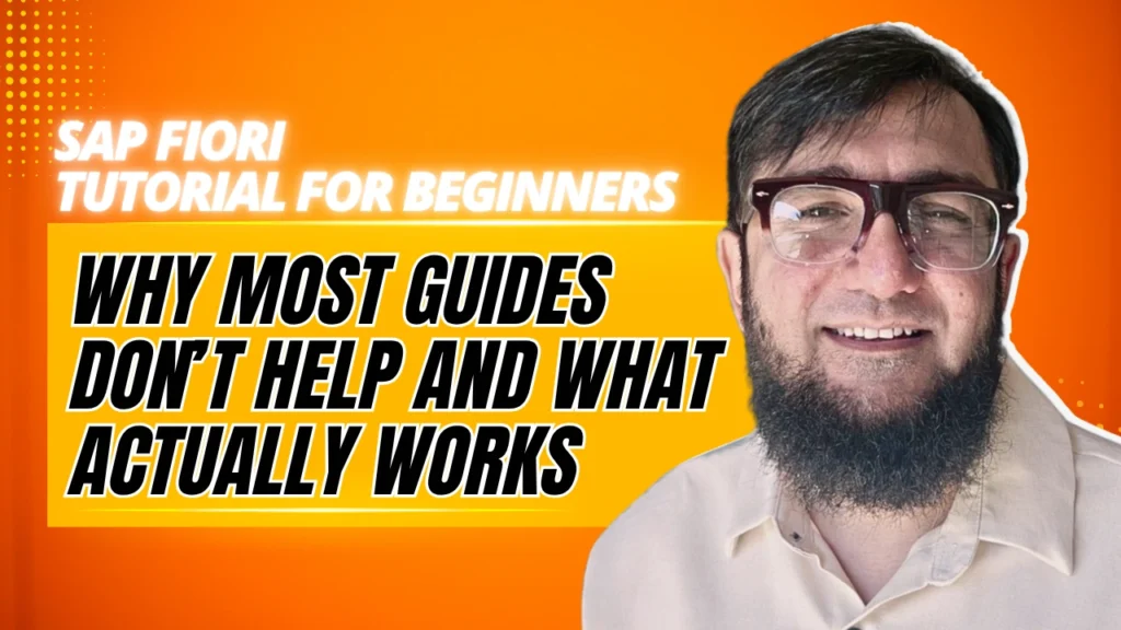7 Steps to Build SAP Fiori Apps from Scratch, Create, Deploy, and Customize Like a Pro