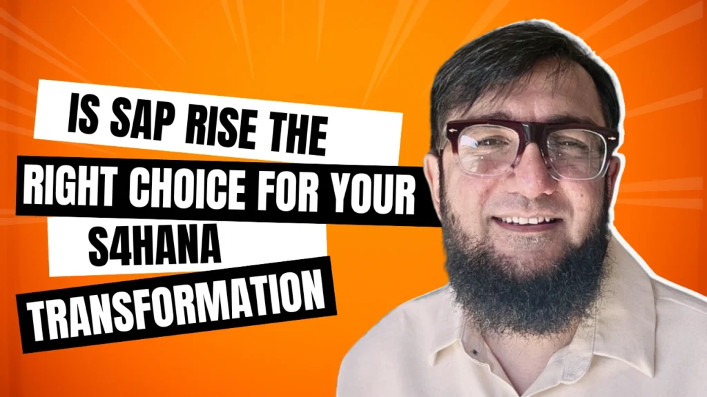 Is SAP RISE the Right Choice for Your S4HANA Transformation?