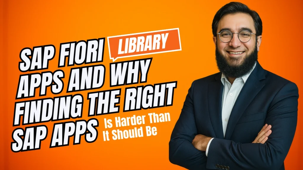 SAP Fiori Apps Library: Why Finding the Right SAP Apps Is Harder Than It Should Be