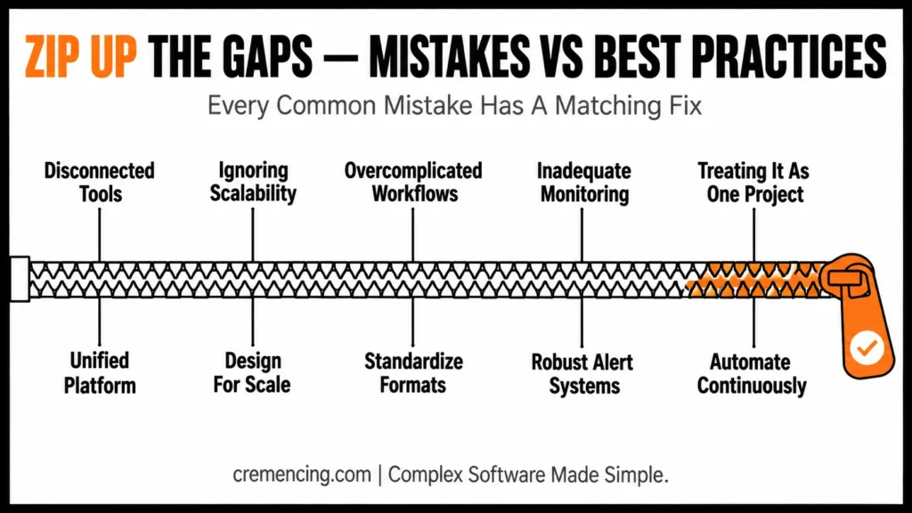 SAP integration mistakes vs best practices