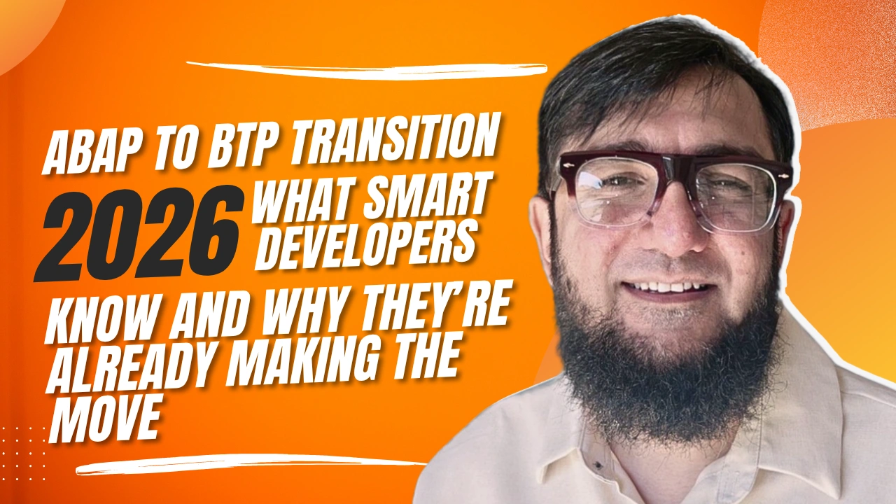 ABAP to BTP Transition 2026: What Smart Developers Know And Why They're Already Making the Move