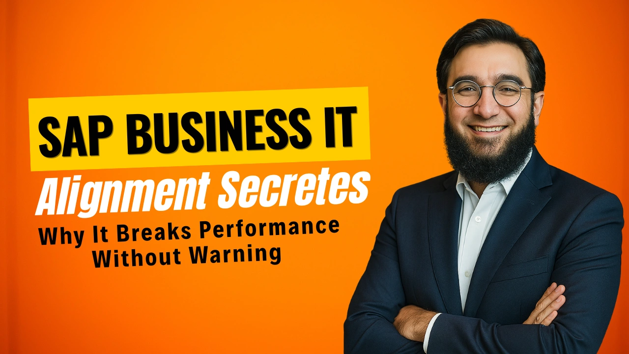 SAP Business-IT Alignment Secrets: Why It Breaks Performance Without Warning