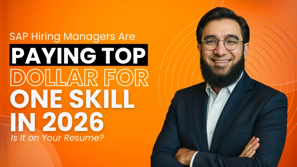 SAP Hiring Skills 2026: The One Skill Paying Top Dollar -And How to Get it on Your Resume.