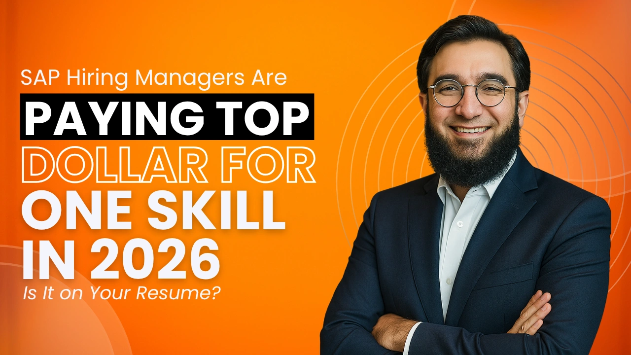 SAP Hiring Skills 2026: The One Skill Paying Top Dollar -And How to Get it on Your Resume.