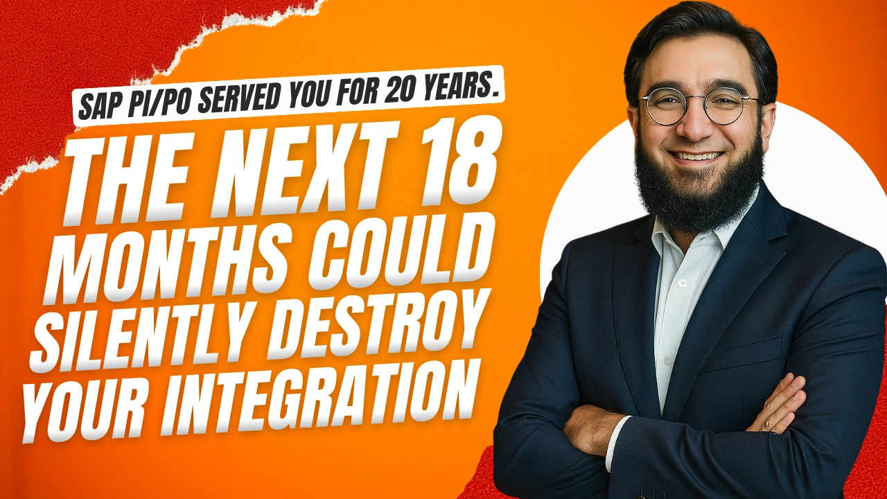 SAP PI/PO Served You for 20 Years. The Next 18 Months Could Silently Destroy Your Integration