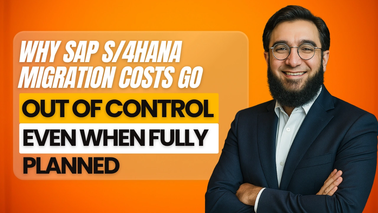Why SAP S/4HANA Migration Costs Go Out of Control Even When FuWhy SAP S/4HANA Migration Costs Go Out of Control Even When Fully Plannedlly Planned