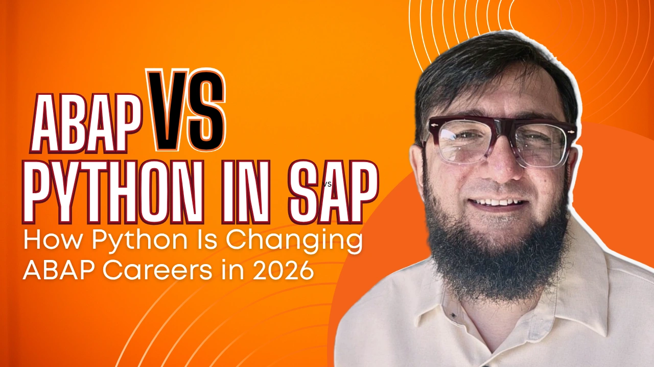 ABAP vs Python in SAP: How Python Is Changing ABAP Careers in 2026