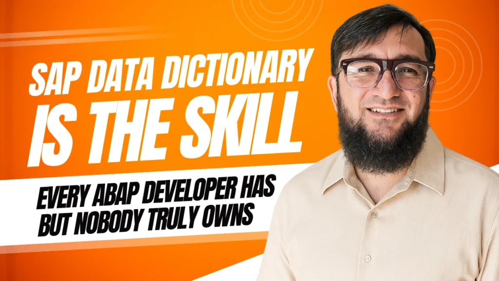 SAP Data Dictionary