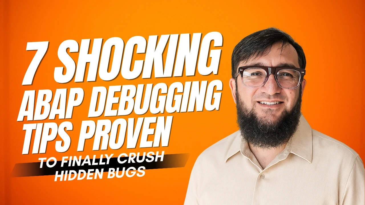 7 Shocking ABAP Debugging Tips Proven to Finally Crush Hidden Bugs