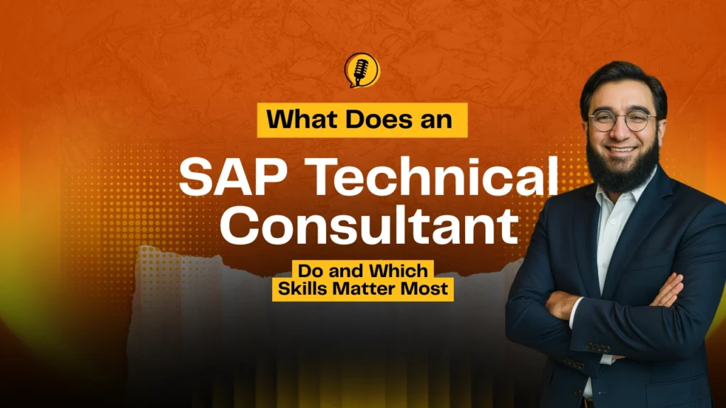 What Does an SAP Technical Consultant Do and Which Skills Matter Most