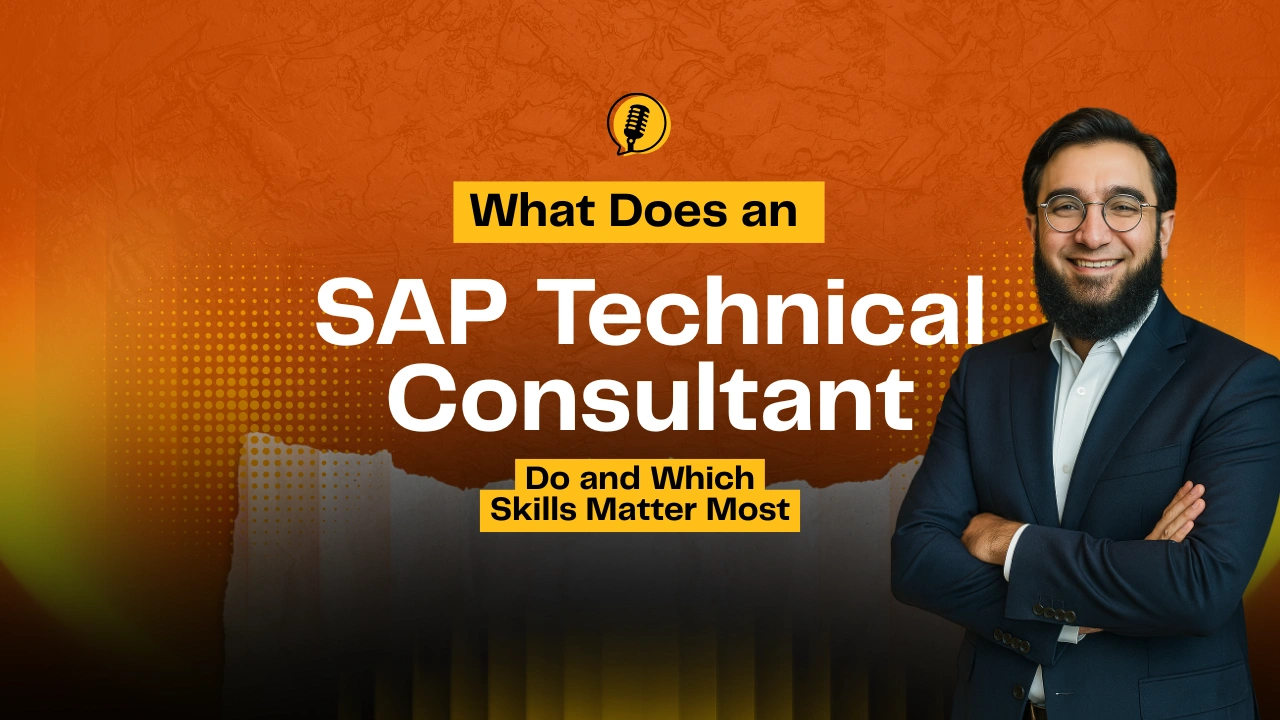 What Does an SAP Technical Consultant Do and Which Skills Matter Most