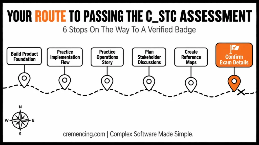 Six stops to pass C_STC assessment