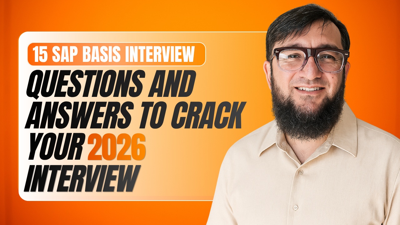 15 SAP Basis Interview Questions and Answers to Crack Your 2026 Interview
